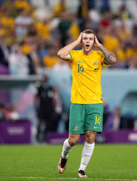 Riley McGree of Australia looks dejected