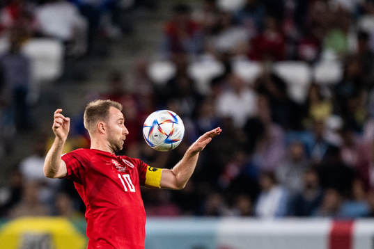 Christian Eriksen of Denmark