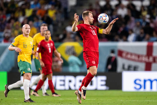 Christian Eriksen of Denmark