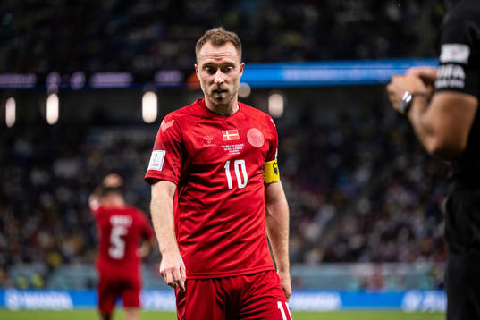 Christian Eriksen of Denmark