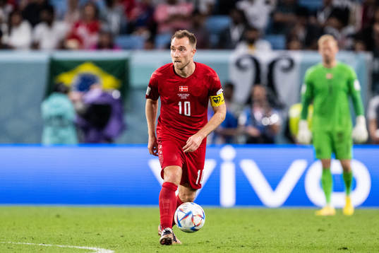 Christian Eriksen of Denmark