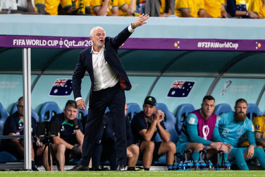 Head coach Graham Arnold of Australia