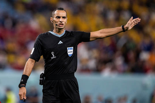 Referee Mustapha Ghorbal