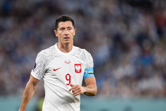Robert Lewandowski of Poland