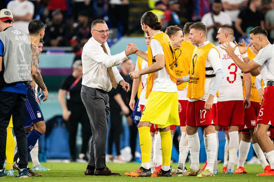 Head coach Czeslaw Michniewicz of Poland