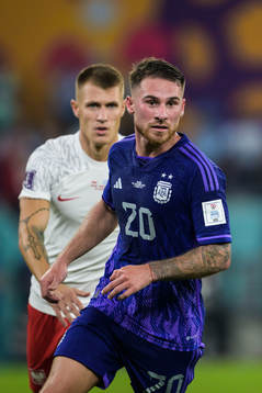 Alexis Mac Allister of Argentina
