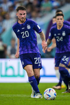 Alexis Mac Allister of Argentina