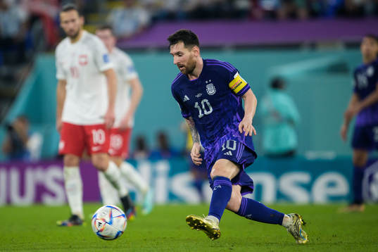 Lionel Messi of Argentina