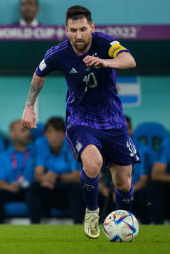 Lionel Messi of Argentina