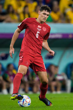 Andreas Christensen of Denmark