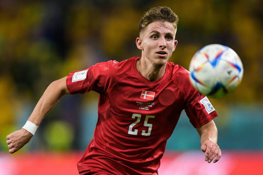 Jesper Lindstrøm of Denmark