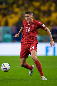 Robert Skov of Denmark