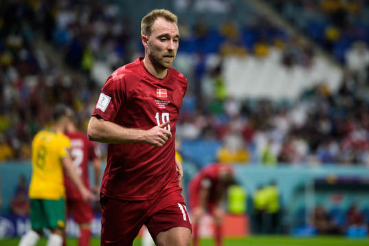 Christian Eriksen of Denmark
