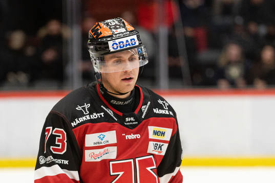 Örebros Oliver Eklind deppar
