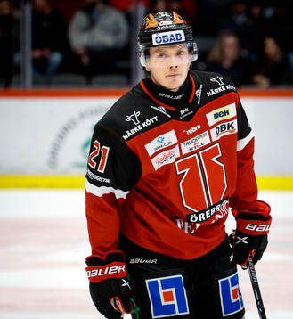 Örebros Linus Öberg deppar