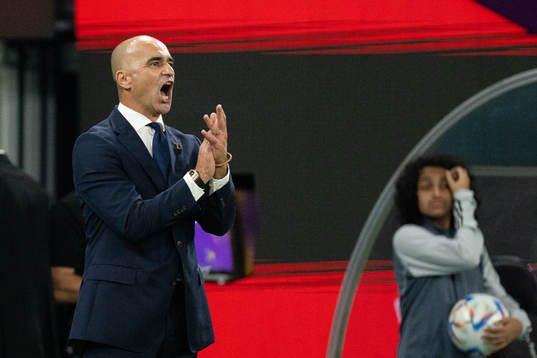Head coach Roberto Martinez of Belgium