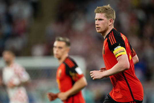 Kevin de Bruyne of Belgium
