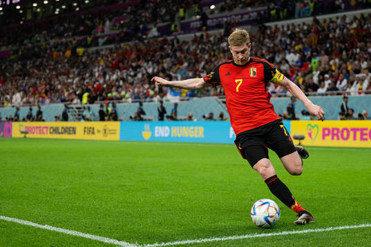 Kevin de Bruyne of Belgium