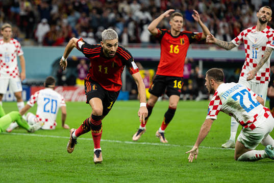 Yannick Carrasco of Belgium