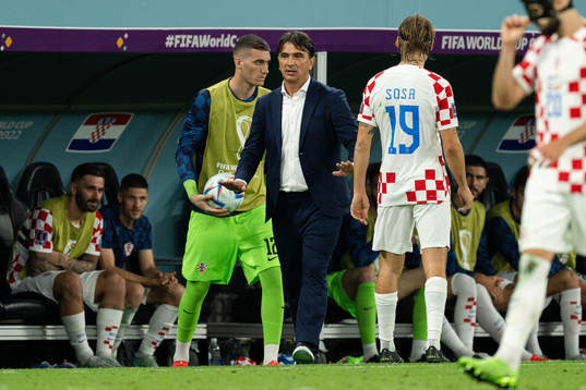 Head coach Zlatko Dalic of Croatia