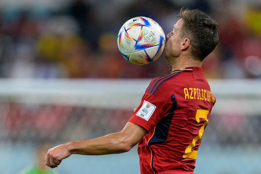 Cesar Azpilicueta of Spain