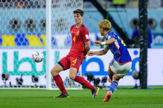 Ritsu Doan of Japan scores 1-1