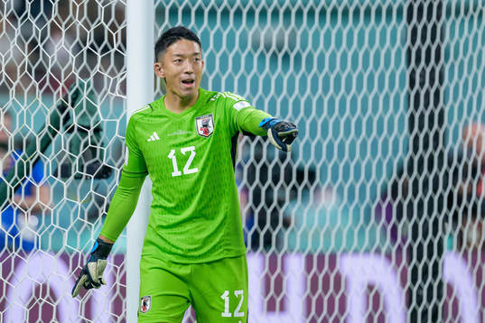 goalkeeper Shuichi Gonda of Japan