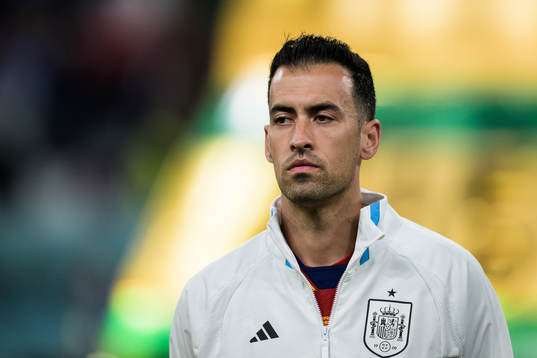 Sergio Busquets of Spain