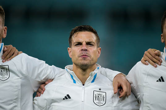 Cesar Azpilicueta of Spain