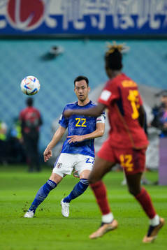 Maya Yoshida of Japan