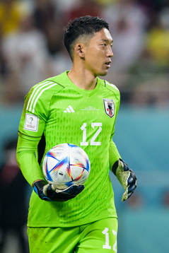 Goalkeeper Shuichi Gonda of Japan