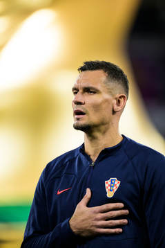 Dejan Lovren of Croatia