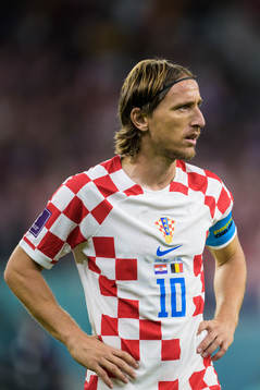 Luka Modric of Croatia