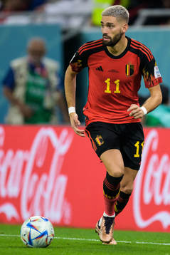 Yannick Carrasco of Belgium