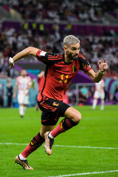 Yannick Carrasco of Belgium