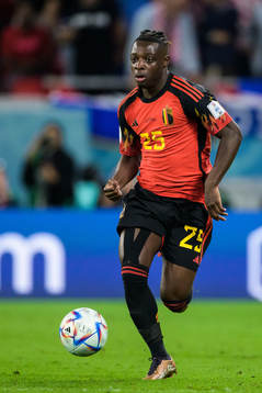 Jeremy Doku of Belgium