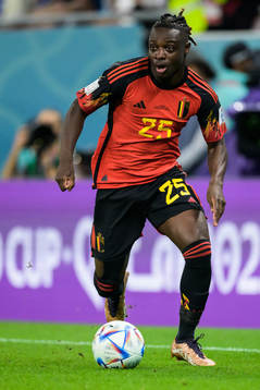 Jeremy Doku of Belgium