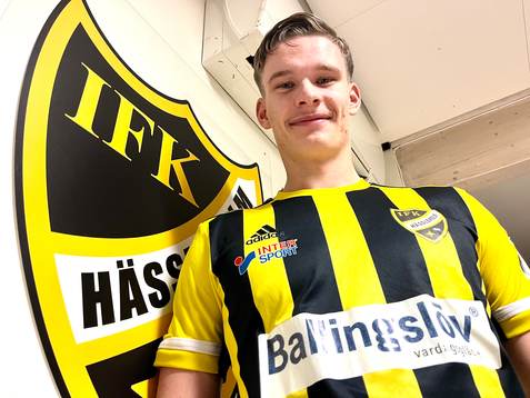IFK Hässleholms nyförvärv Axel Henriksson i Hässleholm