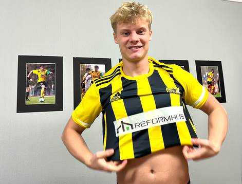 IFK Hässleholms nyförvärv Elmar Lindqvist i Hässleholm
