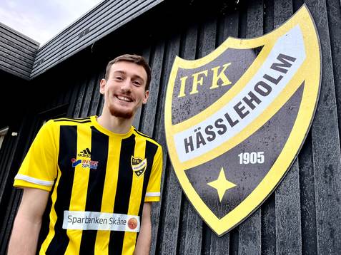 IFK Hässleholms nyförvärv Erjon Rama  i Hässleholm 1