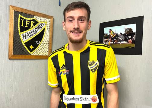 IFK Hässleholms nyförvärv Erjon Rama  i Hässleholm 1