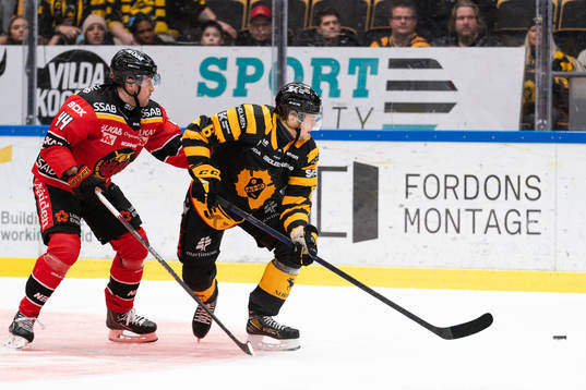 Luleås Jonathan Andersson och Skellefteås Måns Forsfjäll