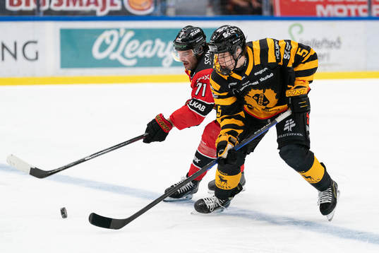 Luleås Linus Fröberg och Skellefteås Axel Sandin-Pellikka