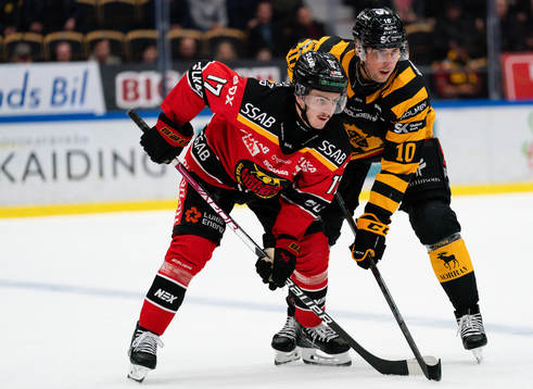 Luleås Isac Brännström och Skellefteås Joakim Lindström