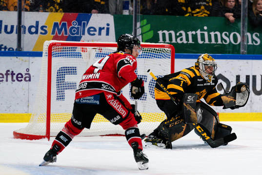 under ishockeymatchen i SHL mellan Skellefteå och Luleå