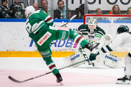 Färjestads målvakt Matthew Tomkins