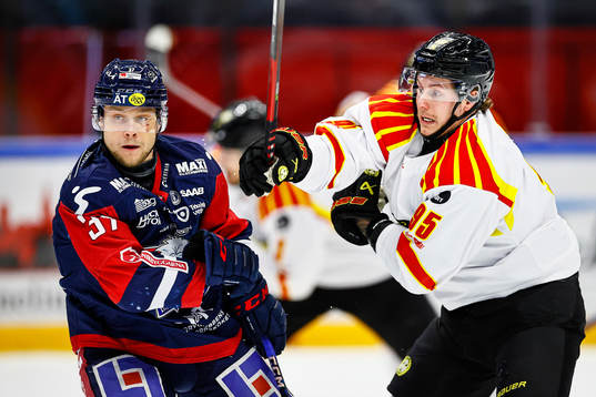 Linköpings Jesper Pettersson och Brynäs Nick Olesen