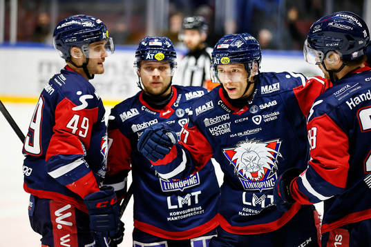 Linköpings Markus Hännikäinen jublar