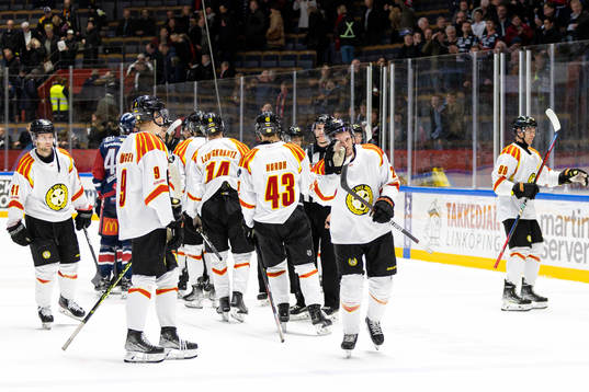 Brynäs spelare deppar