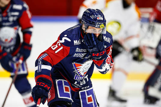 Linköpings Markus Ljungh med skadat kindben